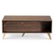 Baxton Studio Edel Mid-Century Modern Walnut Brown and Gold Finished Wood Coffee Table 174-10959-Zoro - alternate 7